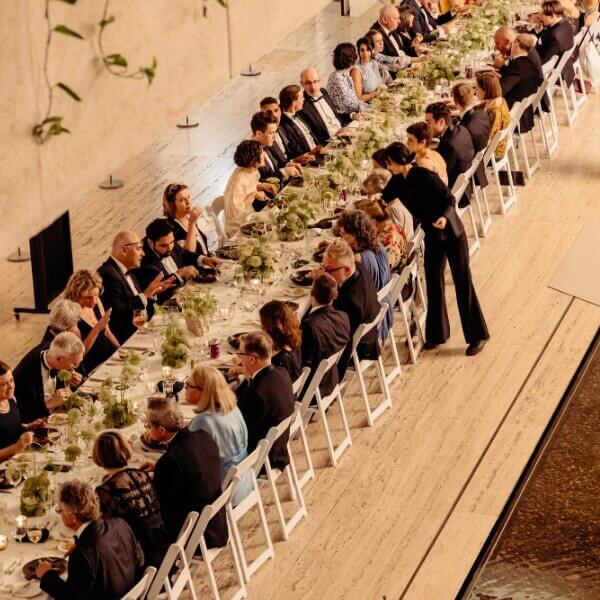 QAGOMA Weddings, Watermall, Queensland Art Gallery / Photograph: Joe Ruckli Photography